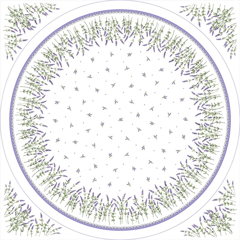 Lavandines (Nappe Ronde)