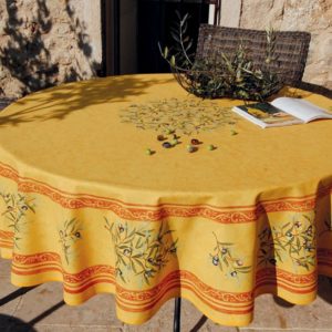 Le clos des oliviers (Nappe ronde)
