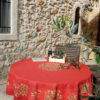 Le clos des oliviers (Nappe ronde)