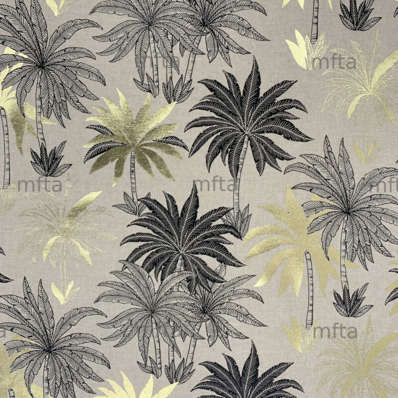 Palm gold foil