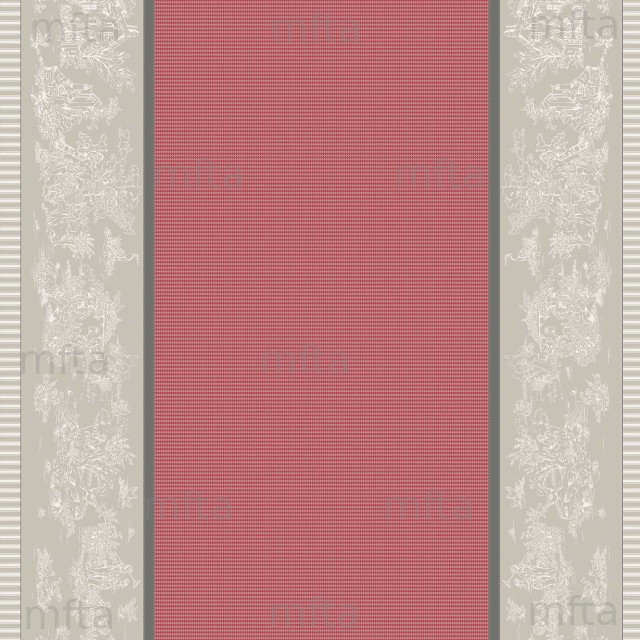 Toile de jouy Double bordure