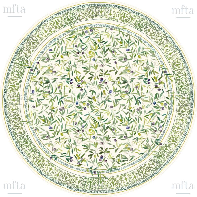 Toscane Nappe ronde
